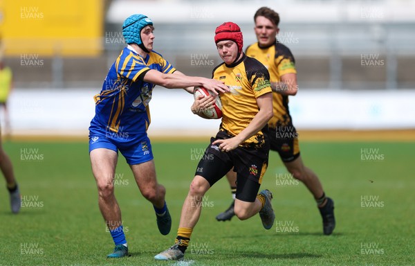 020526 - Penallta v Talywain, U18s Boys Club Bowl Final - Penallta, blue kit, take on Talywain in the U18s Boys Club Bowl Final