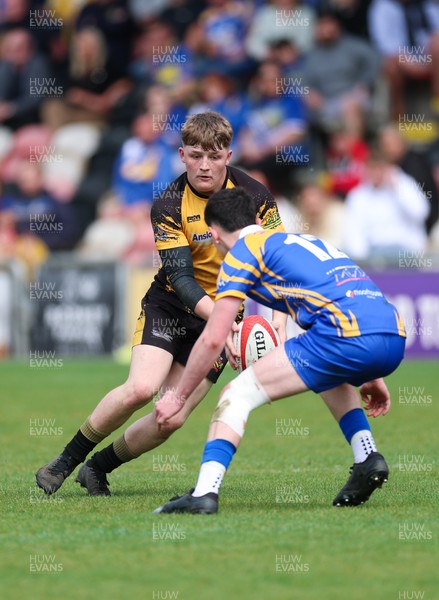 020526 - Penallta v Talywain, U18s Boys Club Bowl Final - Penallta, blue kit, take on Talywain in the U18s Boys Club Bowl Final