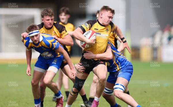 020526 - Penallta v Talywain, U18s Boys Club Bowl Final - Penallta, blue kit, take on Talywain in the U18s Boys Club Bowl Final