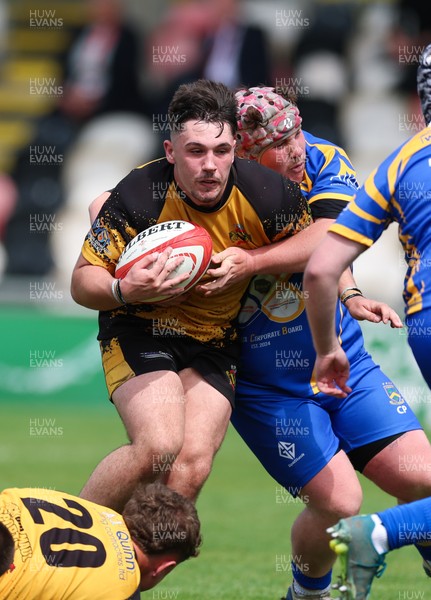 020526 - Penallta v Talywain, U18s Boys Club Bowl Final - Penallta, blue kit, take on Talywain in the U18s Boys Club Bowl Final