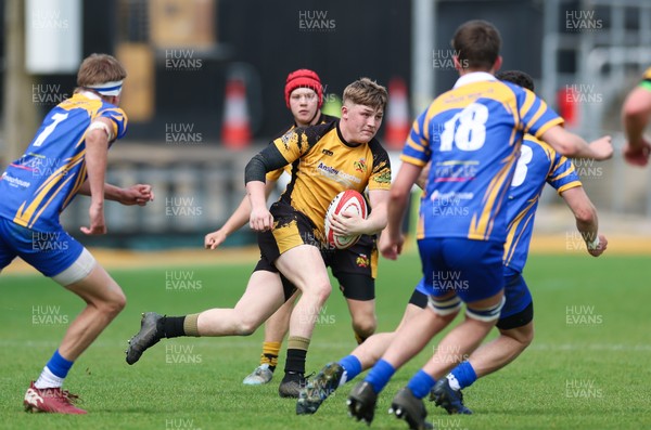 020526 - Penallta v Talywain, U18s Boys Club Bowl Final - Penallta, blue kit, take on Talywain in the U18s Boys Club Bowl Final