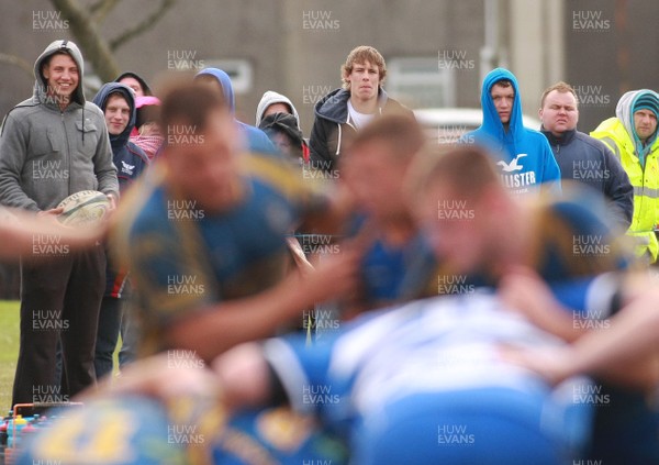 110513 Penlan RFC - Division 4 South West Champions -Liam Williams watches Penlan RFC secure Division 4 South West