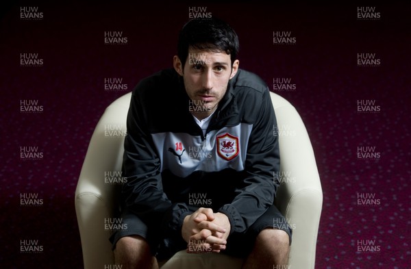 280313 -  Cardiff City footballer Peter Whittingham at the Vale Resort near Cardiff