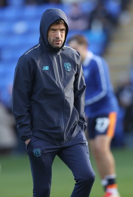 011125 - Peterborough United v Cardiff City - FA Cup First Round - Warm up…Manager Brian Barry-Murphy of Cardiff