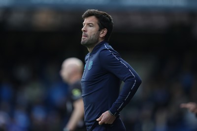 011125 - Peterborough United v Cardiff City - FA Cup First Round - Manager Brian Barry-Murphy of Cardiff during match