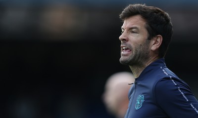 011125 - Peterborough United v Cardiff City - FA Cup First Round - Manager Brian Barry-Murphy of Cardiff during match