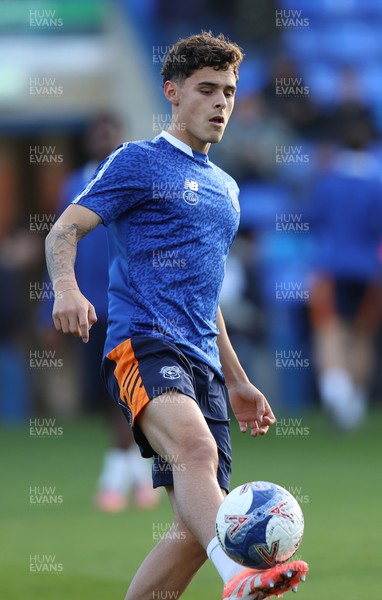 011125 - Peterborough United v Cardiff City - FA Cup First Round - Warm up…Alex Robertson of Cardiff