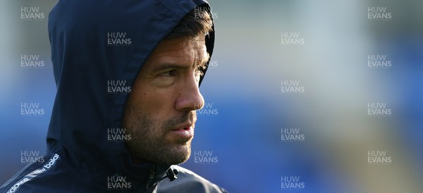 011125 - Peterborough United v Cardiff City - FA Cup First Round - Warm up…Manager Brian Barry-Murphy of Cardiff