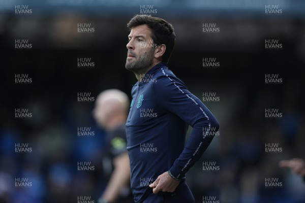 011125 - Peterborough United v Cardiff City - FA Cup First Round - Manager Brian Barry-Murphy of Cardiff during match