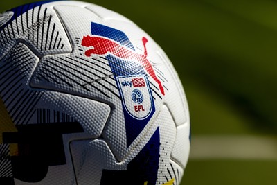 060426 - Peterborough United v Cardiff City - Sky Bet League 1 - The EFL match day ball