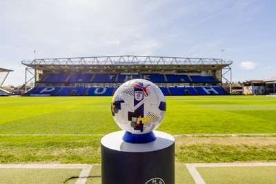 060426 - Peterborough United v Cardiff City - Sky Bet League 1 - The EFL match day ball 