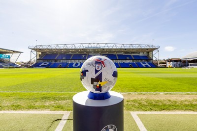 060426 - Peterborough United v Cardiff City - Sky Bet League 1 - The EFL match day ball 