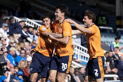 060426 - Peterborough United v Cardiff City - Sky Bet League 1 - Alex Robertson of Cardiff City celebrates scoring his sides first goal
