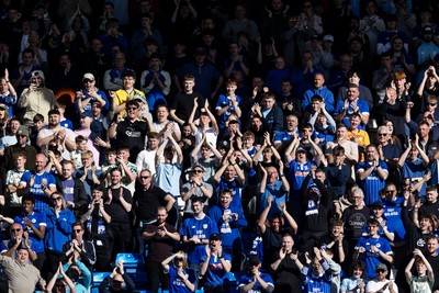 060426 - Peterborough United v Cardiff City - Sky Bet League 1 - Cardiff City fans