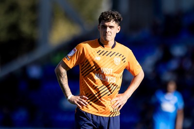 060426 - Peterborough United v Cardiff City - Sky Bet League 1 - Alex Robertson of Cardiff City