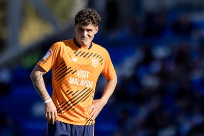 060426 - Peterborough United v Cardiff City - Sky Bet League 1 - Alex Robertson of Cardiff City
