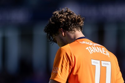 060426 - Peterborough United v Cardiff City - Sky Bet League 1 - Ollie Tanner of Cardiff City