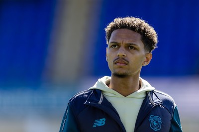 060426 - Peterborough United v Cardiff City - Sky Bet League 1 - Omari Kellyman of Cardiff City