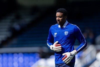 060426 - Peterborough United v Cardiff City - Sky Bet League 1 - Nathan Trott of Cardiff City