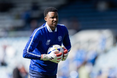 060426 - Peterborough United v Cardiff City - Sky Bet League 1 - Nathan Trott of Cardiff City