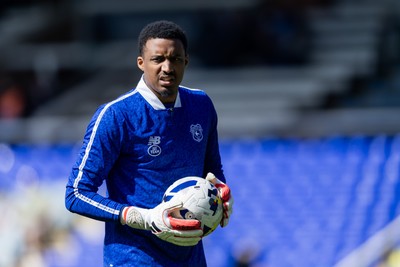 060426 - Peterborough United v Cardiff City - Sky Bet League 1 - Nathan Trott of Cardiff City