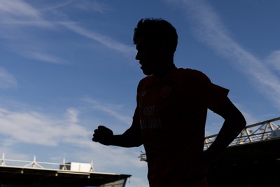 060426 - Peterborough United v Cardiff City - Sky Bet League 1 - Rubin Colwill of Cardiff City