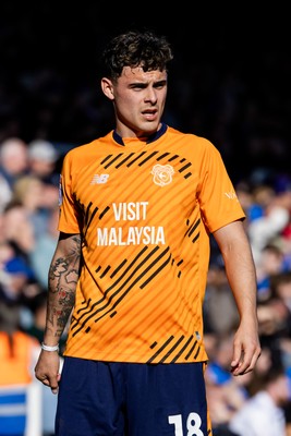 060426 - Peterborough United v Cardiff City - Sky Bet League 1 - Alex Robertson of Cardiff City