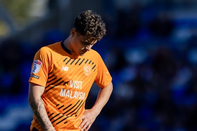 060426 - Peterborough United v Cardiff City - Sky Bet League 1 - Alex Robertson of Cardiff City