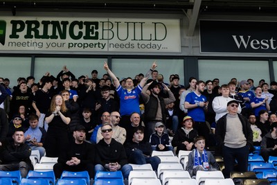 060426 - Peterborough United v Cardiff City - Sky Bet League 1 - Cardiff City fans