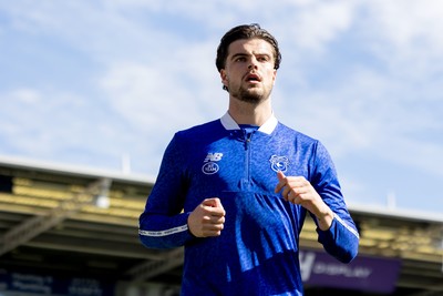 060426 - Peterborough United v Cardiff City - Sky Bet League 1 - Ollie Tanner of Cardiff City