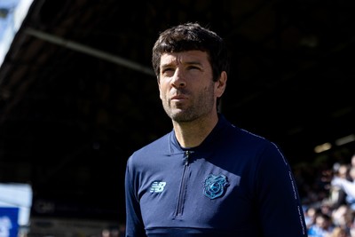 060426 - Peterborough United v Cardiff City - Sky Bet League 1 - Cardiff City Manager Brian Barry-Murphy