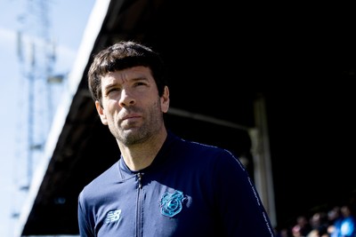 060426 - Peterborough United v Cardiff City - Sky Bet League 1 - Cardiff City Manager Brian Barry-Murphy