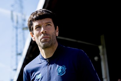 060426 - Peterborough United v Cardiff City - Sky Bet League 1 - Cardiff City Manager Brian Barry-Murphy