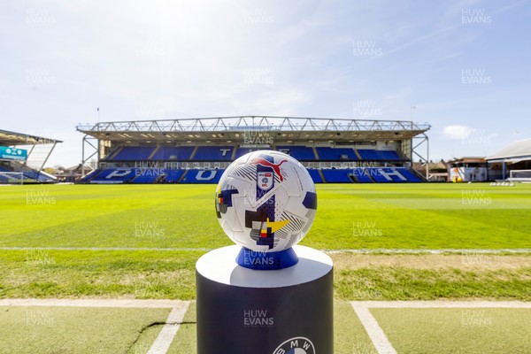 060426 - Peterborough United v Cardiff City - Sky Bet League 1 - The EFL match day ball 