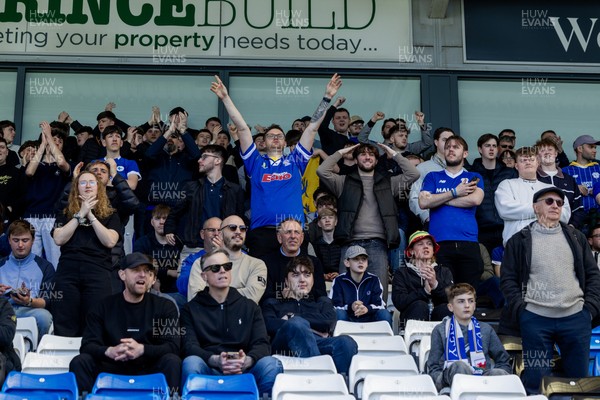 060426 - Peterborough United v Cardiff City - Sky Bet League 1 - Cardiff City fans