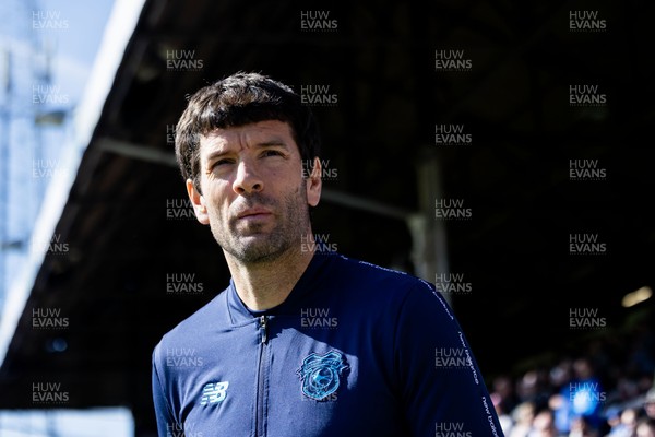 060426 - Peterborough United v Cardiff City - Sky Bet League 1 - Cardiff City Manager Brian Barry-Murphy