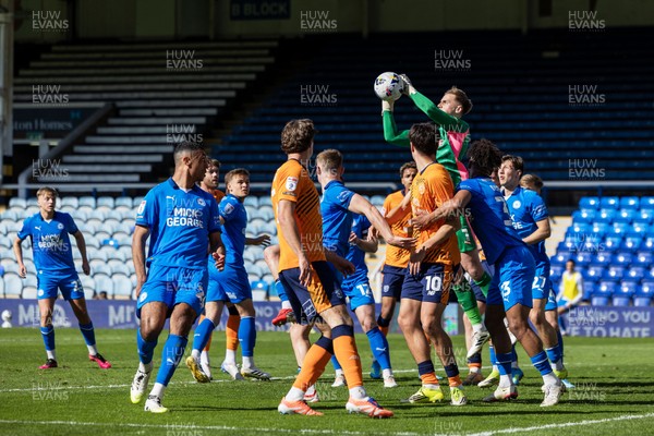 060426 - Peterborough United v Cardiff City - Sky Bet League 1 - Alex Bass of Peterborough United saves the ball