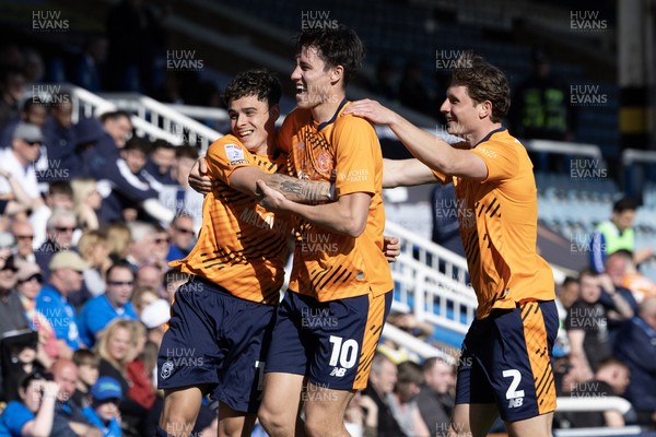 060426 - Peterborough United v Cardiff City - Sky Bet League 1 - Alex Robertson of Cardiff City celebrates scoring his sides first goal