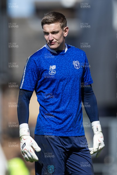 060426 - Peterborough United v Cardiff City - Sky Bet League 1 - Matthew Turner of Cardiff City
