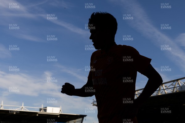 060426 - Peterborough United v Cardiff City - Sky Bet League 1 - Rubin Colwill of Cardiff City