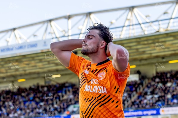 060426 - Peterborough United v Cardiff City - Sky Bet League 1 - Ollie Tanner of Cardiff City