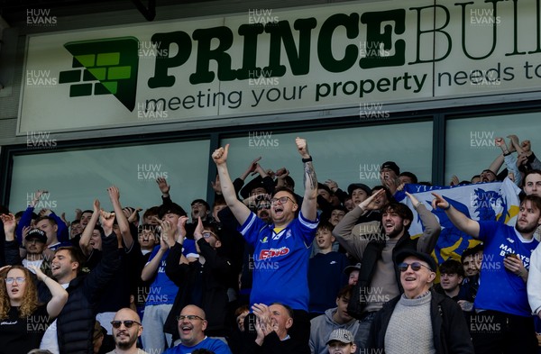 060426 - Peterborough United v Cardiff City - Sky Bet League 1 - Cardiff City fans