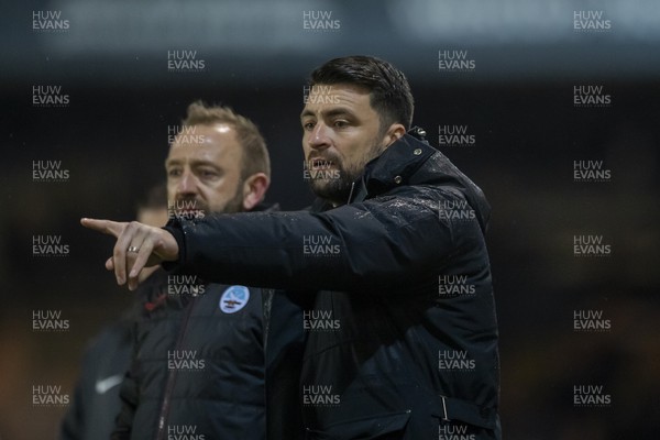 160322 - Peterborough United v Swansea City - Sky Bet Championship - Swansea City Manager Russell Martin