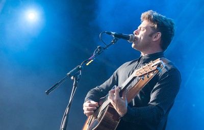 170716 -  On The Pitch, SSE SWALEC, Cardiff - Ben Montague performs his set on the second day of On The Pitch at the SSE SWALEC