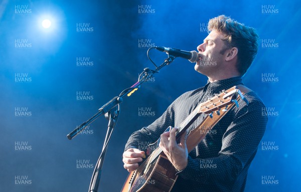 170716 -  On The Pitch, SSE SWALEC, Cardiff - Ben Montague performs his set on the second day of On The Pitch at the SSE SWALEC
