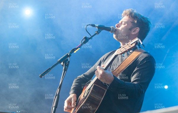 170716 -  On The Pitch, SSE SWALEC, Cardiff - Ben Montague performs his set on the second day of On The Pitch at the SSE SWALEC