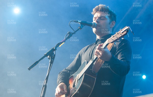 170716 -  On The Pitch, SSE SWALEC, Cardiff - Ben Montague performs his set on the second day of On The Pitch at the SSE SWALEC