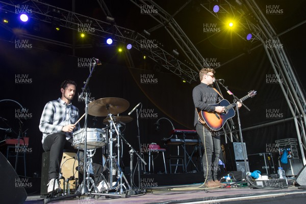 170716 -  On The Pitch, SSE SWALEC, Cardiff - Ben Montague performs his set on the second day of On The Pitch at the SSE SWALEC
