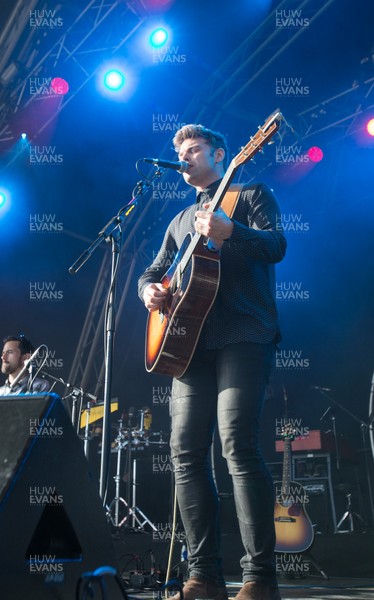 170716 -  On The Pitch, SSE SWALEC, Cardiff - Ben Montague performs his set on the second day of On The Pitch at the SSE SWALEC