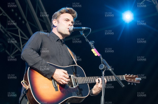 170716 -  On The Pitch, SSE SWALEC, Cardiff - Ben Montague performs his set on the second day of On The Pitch at the SSE SWALEC